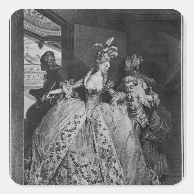 Adesivo Quadrado As descobertas (Frente)