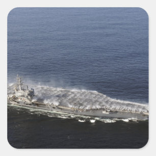 Adesivo Quadrado As medidas defensivas lavam para baixo sistemas de