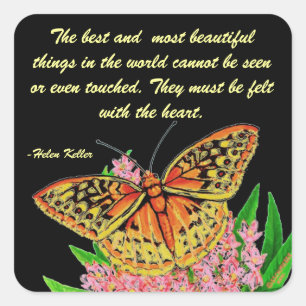 Adesivo Quadrado As melhores e coisas as mais bonitas