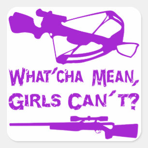 Adesivo Quadrado As meninas médias de What'Cha não podem?