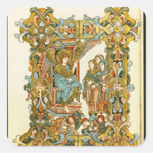 Adesivo Quadrado As Mulheres Sagradas no Túmulo