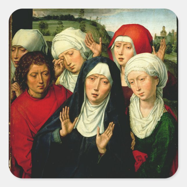 Adesivo Quadrado As Mulheres Sagradas, painel direito (Frente)