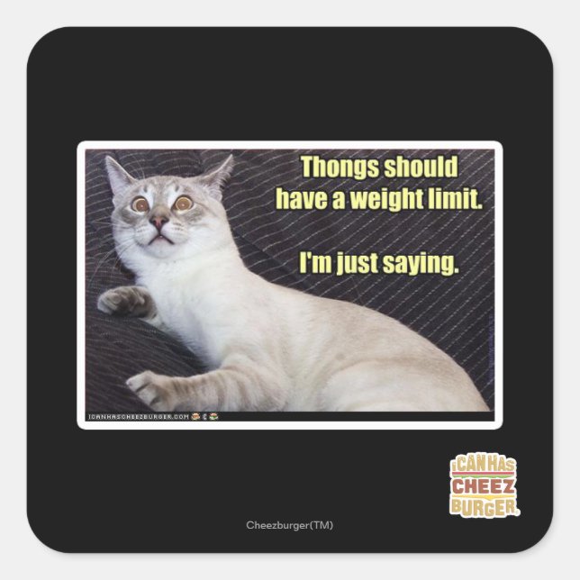 Adesivo Quadrado As músicas devem ter um limite de peso. (Frente)