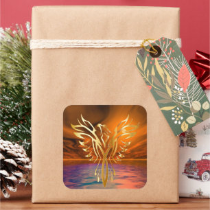 Adesivo Quadrado Ascensão Phoenix