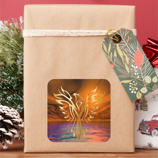 Adesivo Quadrado Ascensão Phoenix (Feriado)