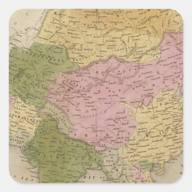 Adesivo Quadrado Ásia 12 (Frente)