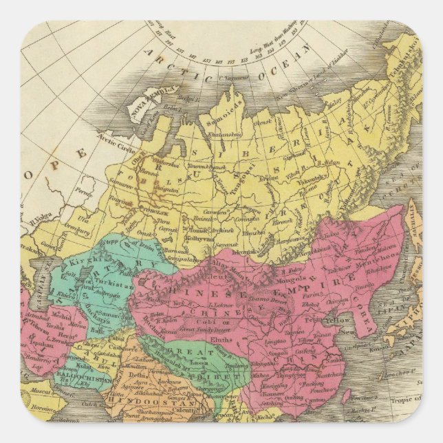 Adesivo Quadrado Ásia 21 (Frente)