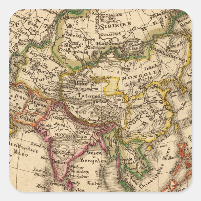Adesivo Quadrado Ásia 3 (Frente)