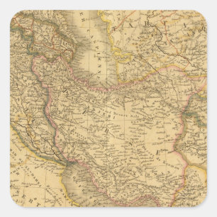 Adesivo Quadrado Ásia 33