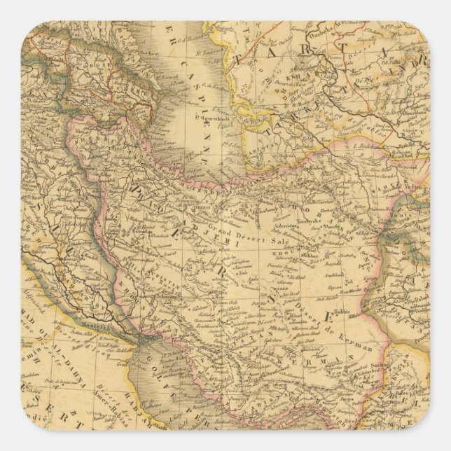 Adesivo Quadrado Ásia 33 (Frente)