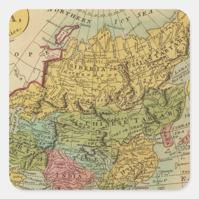 Adesivo Quadrado Ásia 4 (Frente)
