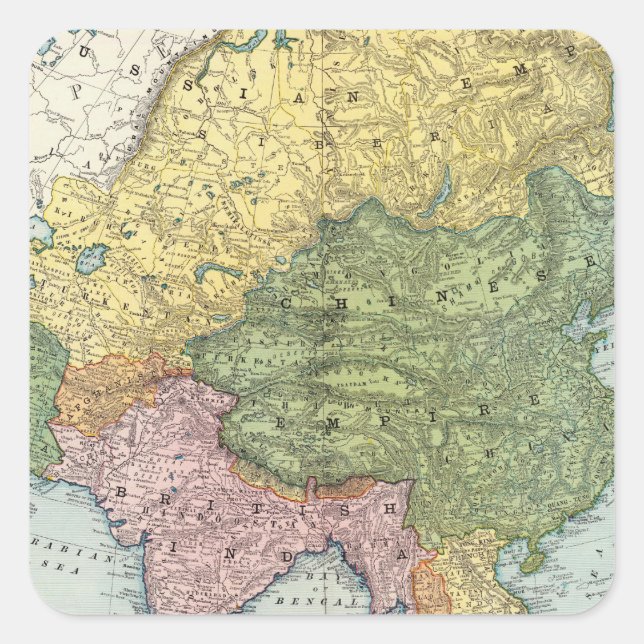 Adesivo Quadrado Ásia 44 (Frente)