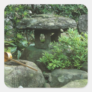 Adesivo Quadrado Ásia, Japão, Nagasaki, Hirado, Residência Samurai