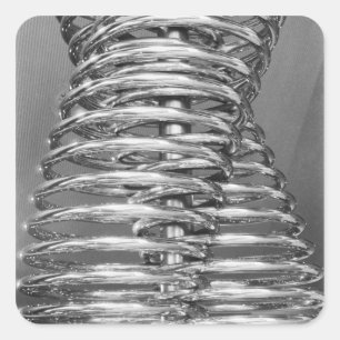 Adesivo Quadrado Ásia, Japão, Tóquio. Tubo com óleo, Tepco Ener