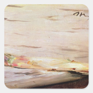 Adesivo Quadrado Aspargo de Manet  , 1880