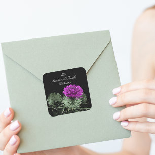 Adesivo Quadrado Atordoador Escocês