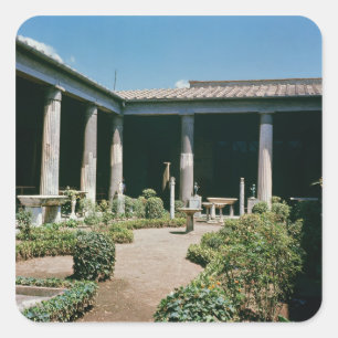 Adesivo Quadrado Atrium, Casa do Vettii