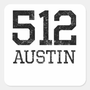Adesivo Quadrado Austin afligido 512