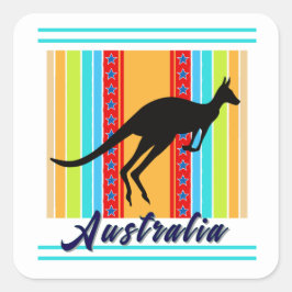 Adesivo Quadrado Austrália