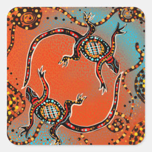 ADESIVO QUADRADO AUSTRÁLIA ART