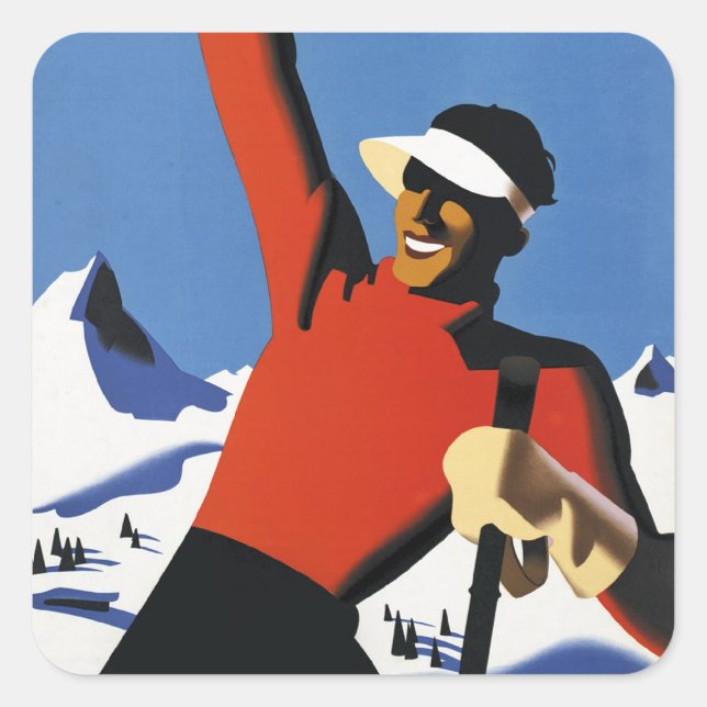 Adesivo Quadrado Áustria (Frente)