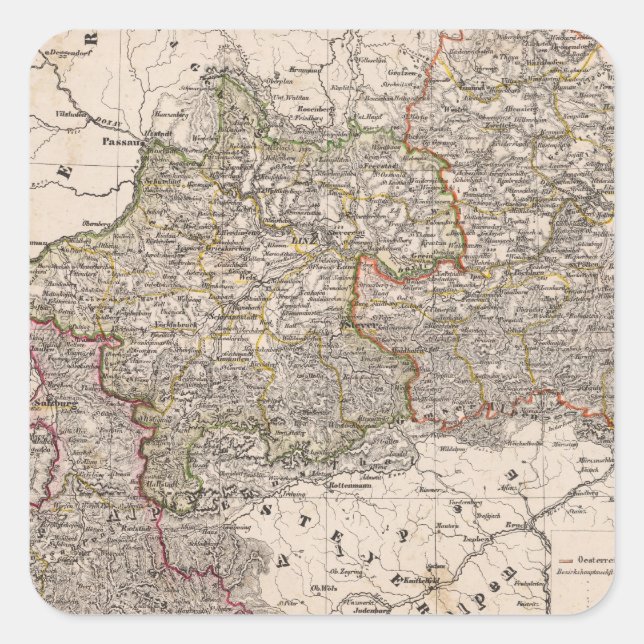 Adesivo Quadrado Áustria 7 (Frente)