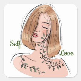 Adesivo Quadrado Autoamor