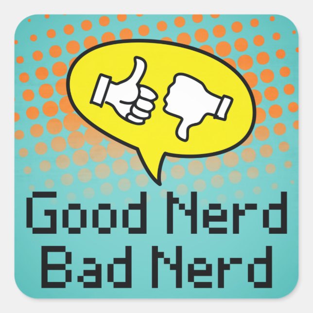 Adesivo Quadrado Autocolantes, Brilhante (Frente)