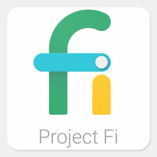 Adesivo Quadrado Autocolantes/decalques do Project Fi