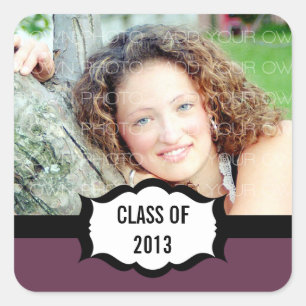 Adesivo Quadrado Autocolantes, Roxo