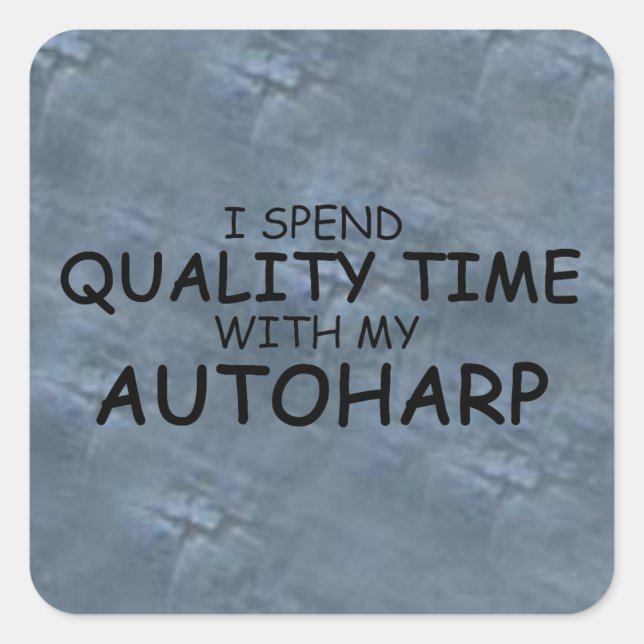 Adesivo Quadrado Autoharp Square Sticker (Frente)