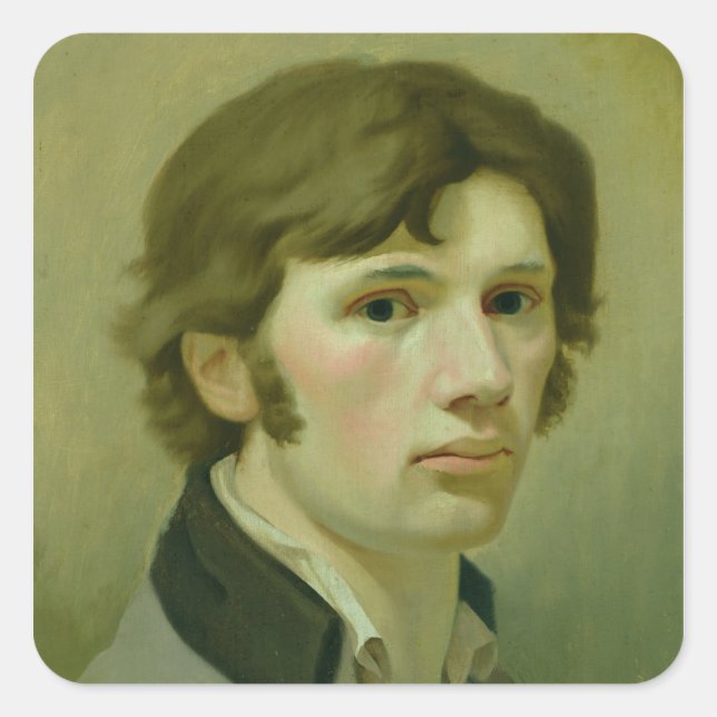 Adesivo Quadrado Autorretrato, 1802 (Frente)