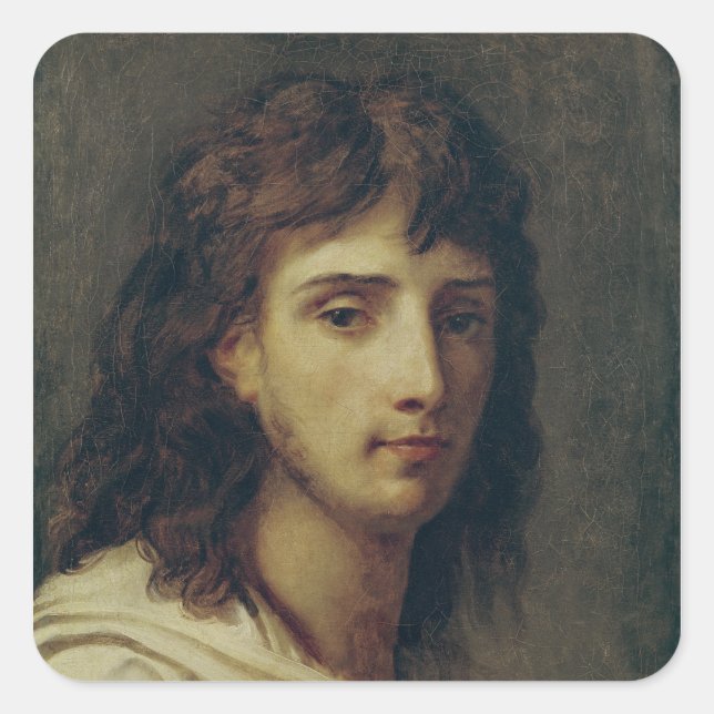 Adesivo Quadrado autorretrato 3 (Frente)