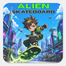 Aventuras em um Skate Alien