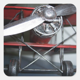 Adesivo Quadrado Avião