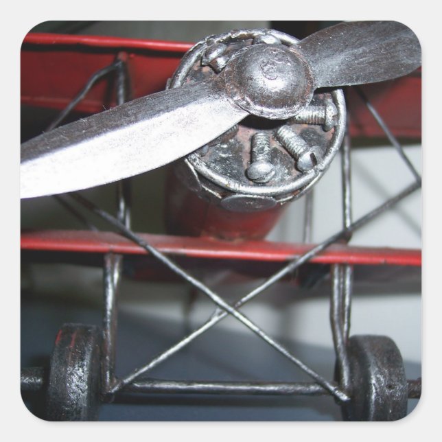 Adesivo Quadrado Avião (Frente)