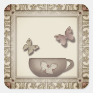 Adesivo Quadrado Azulejo para a cozinha.