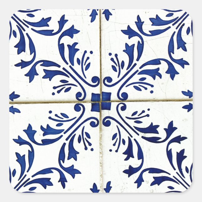 Adesivo Quadrado Azulejos (Frente)