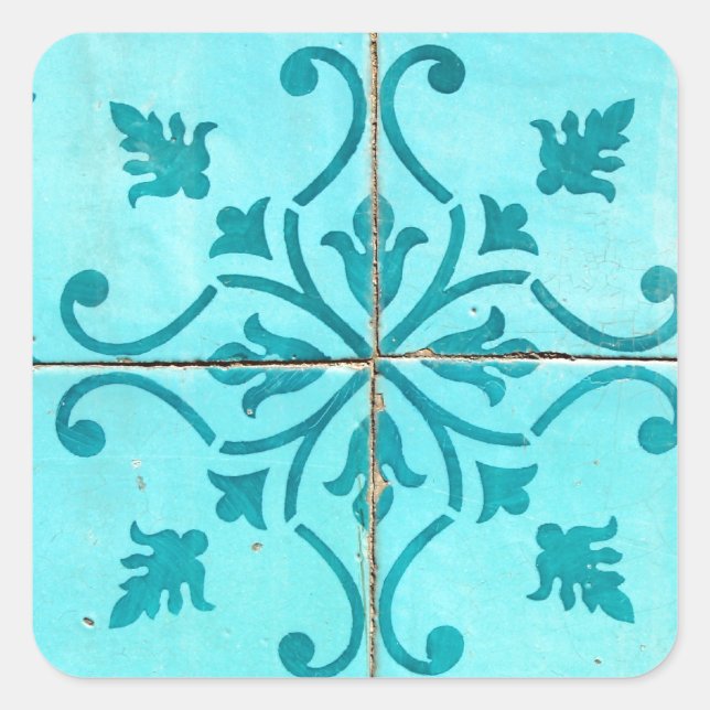 Adesivo Quadrado Azulejos (Frente)