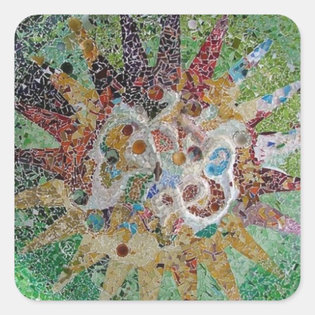 Adesivo Quadrado Azulejos (Frente)