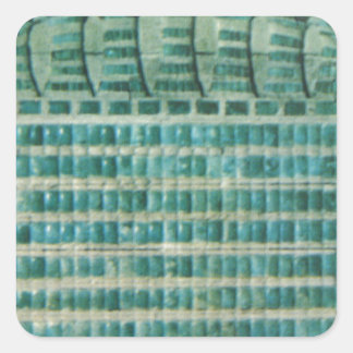 Adesivo Quadrado azulejos azuis