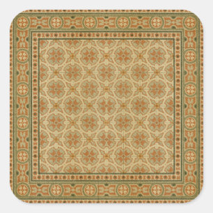Adesivo Quadrado Azulejos Mosaicos Italianos Decorativos pelo Visio