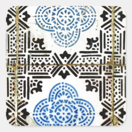 Adesivo Quadrado Azulejos, Portuguese Tiles