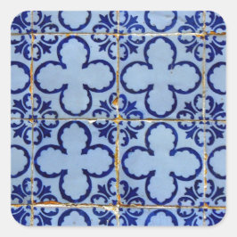 Adesivo Quadrado Azulejos, Portuguese Tiles