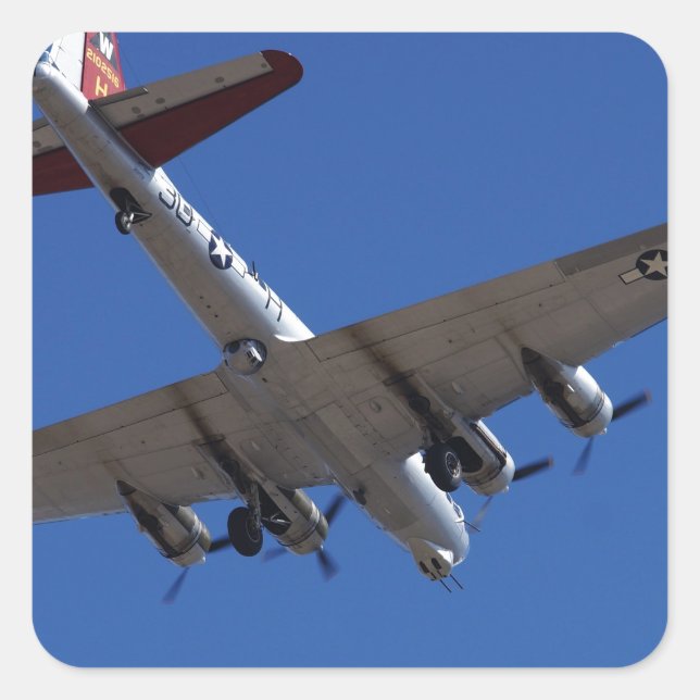 ADESIVO QUADRADO B-17 (Frente)