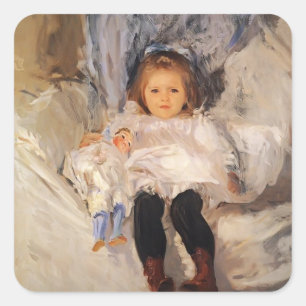 Adesivo Quadrado Bacon de Sargent- Ruth Sears do cantor de John