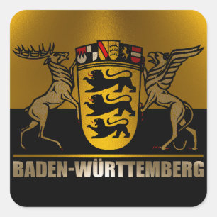 Adesivo Quadrado Baden-Württemberg