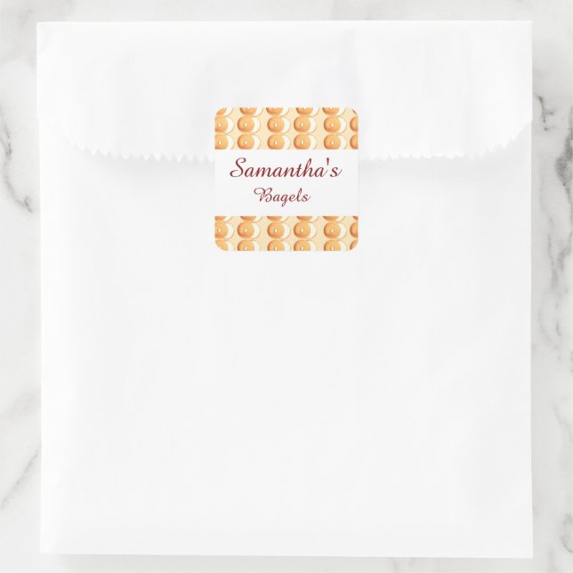 Adesivo Quadrado Bagaços e nata (Bolsa)