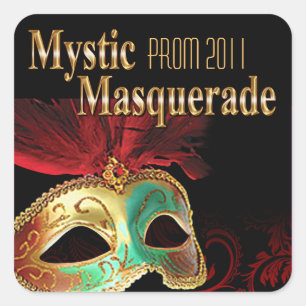 Adesivo Quadrado Baile de formatura 2011 Mystic