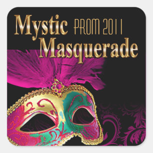 Adesivo Quadrado Baile de formatura 2011 Mystic